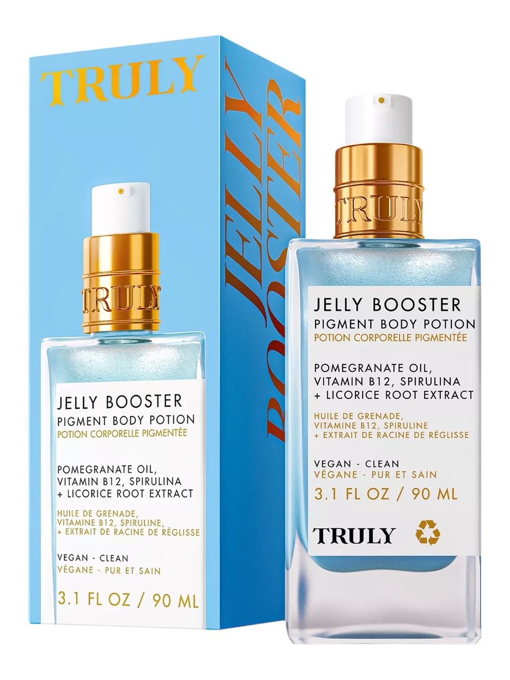 NEW ✨TRULY Jelly Booster Pigment Body Potion 3.1 fl oz / 90 ml